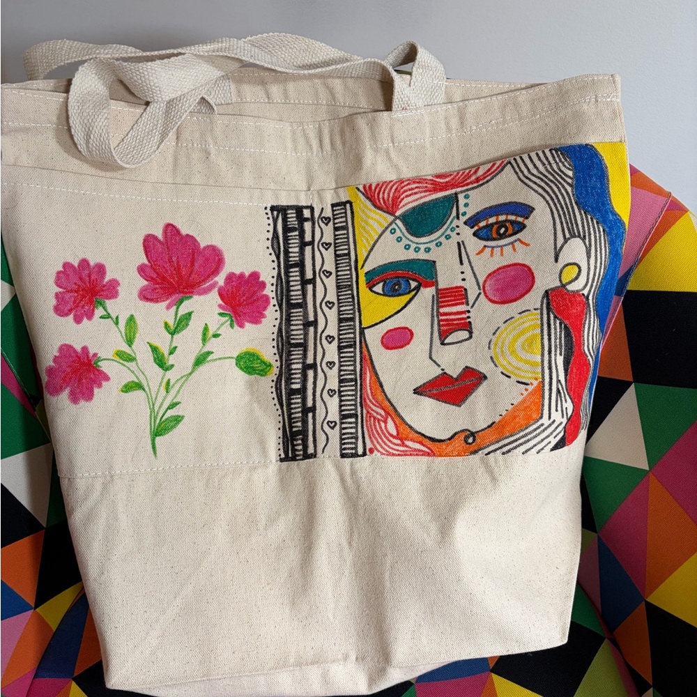 My original art - Canvas Tote Bag